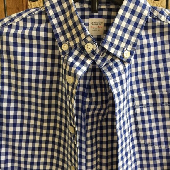 Crewcuts Long Sleeves Shirt size 4-5 - Picture 4 of 6